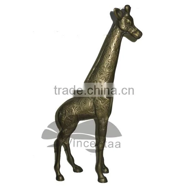 High Quality Brass Giraffe Statue VSL-063 photo-2
