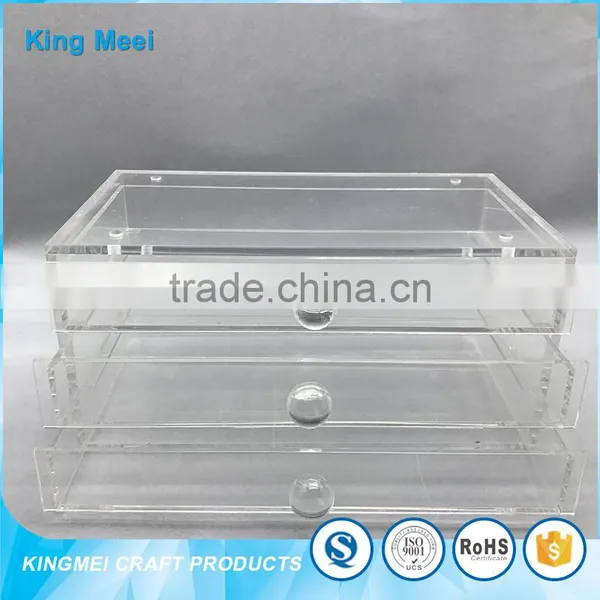2017 Custom High Quality Acrylic Drawer Cosmetic Display photo-3