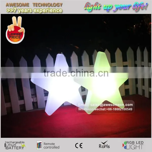 Battery Powered Led Star Light / Colorful Decorative Star Lamp photo-2