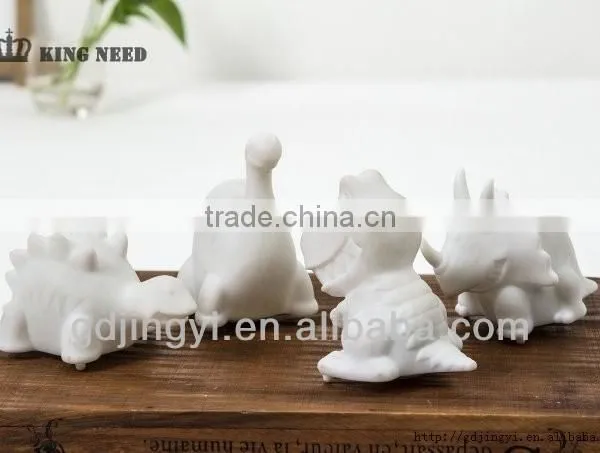 White Dinosaur for Children Day With Soft Plastic Dinosaur Toys photo-2
