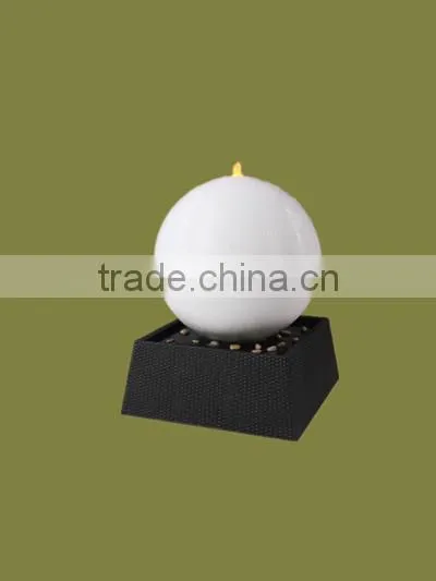 60cm Ball Water Fountain and Square Base photo-3