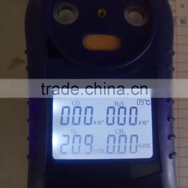 Portable Multi Gas Detector CO O2 H2S CH4 LEL for Mining Use photo-5