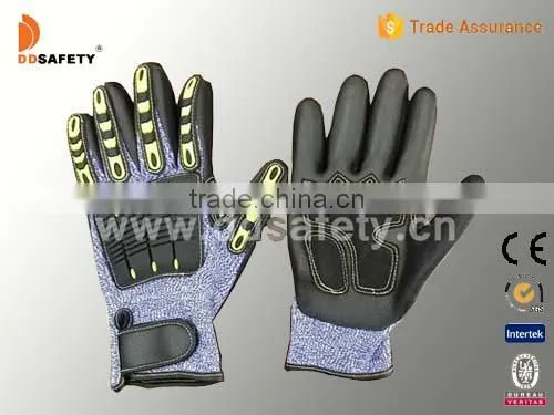 DDSAFETY Cut Resistant Gloves Safety Equipment With TPR Protection photo-4