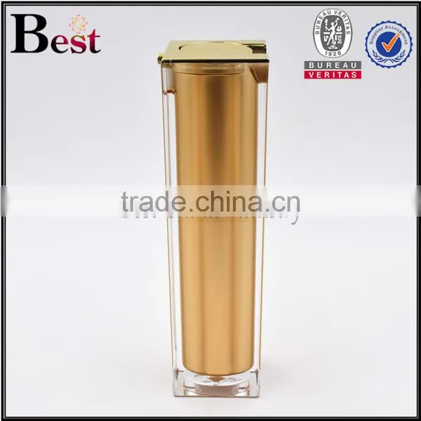 Square Acrylic 50ml Liquor Mini Bottle for Sale Logo Printing 50ml Acrylic Bottle photo-4