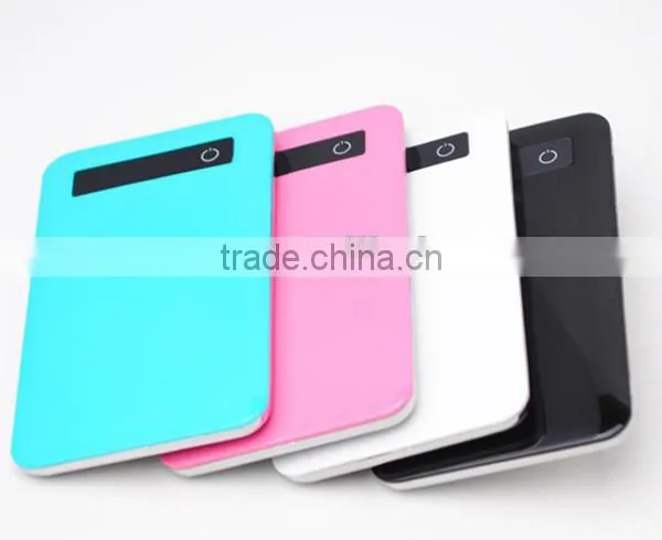 4000mAh Wholesale Colorful Slim Power Bank With Touch Screen photo-2