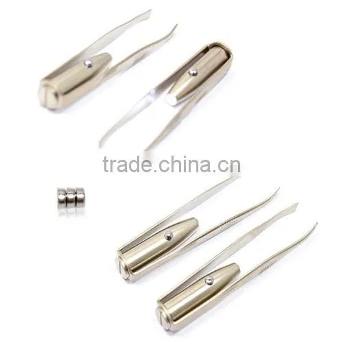 Light Eyelash Removal Tweezer Clip Make Up Led Eyebrow Hair Beauty Tool photo-3