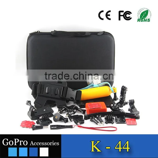 Free Sample Hot Selling Cheap 25 in 1 Kit Apply for Gopros Heros 4 Accessories Camera Cases Sports Camera photo-2