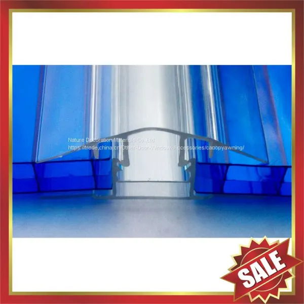 Polycarbonate Buckle,polycarbonate Snap,polycarbonate Connector,nice Profile for pc Hollow Sheet photo-3