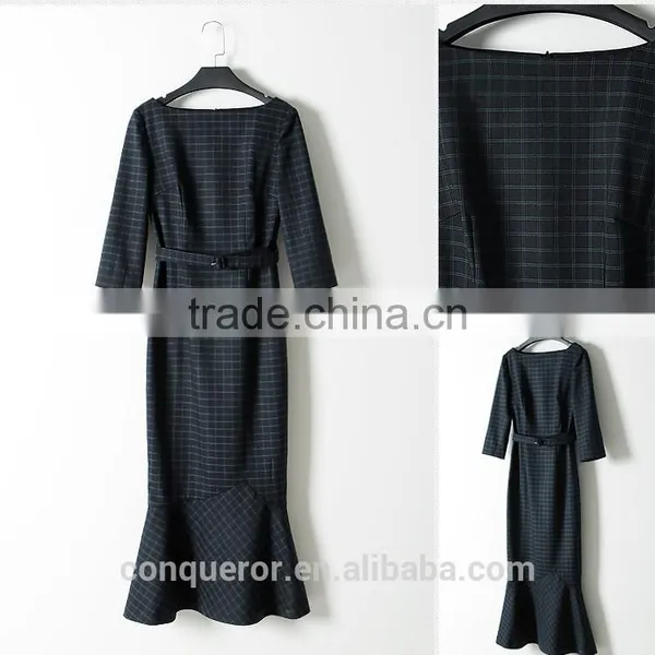 Fashion Design Ladies Elegent Fishtail Long Dress photo-5