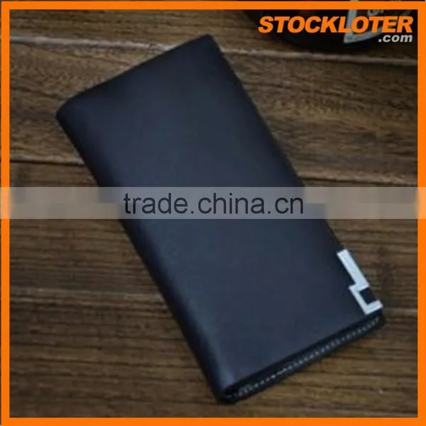High Quality Cheap Price Order Cancelled Shipment Men PU Wallet Stock Wholesale photo-2
