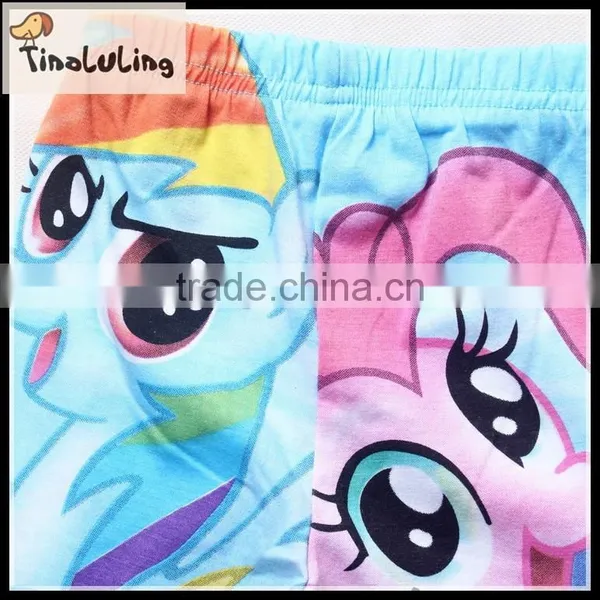 Fashion Hot my Little Printed Sweet Leggings Wholesale Tight Custom Summer Kids Leggings photo-5