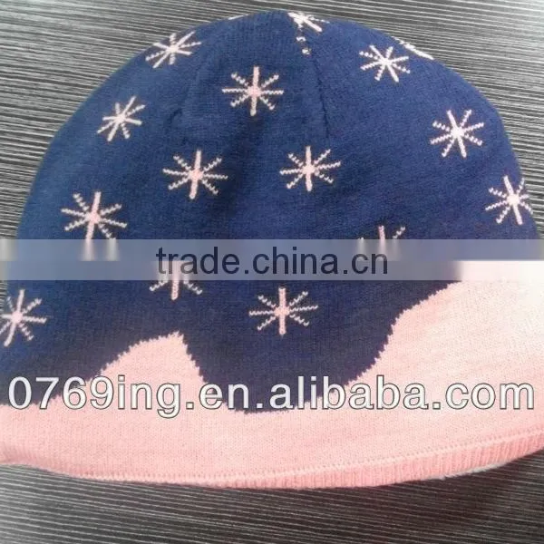 Promotion Custom Knitted Acrylic Beanie Hat photo-5