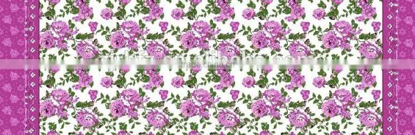 High Quality Printed Fabric 100% Polyester Brushed Fabric photo-2