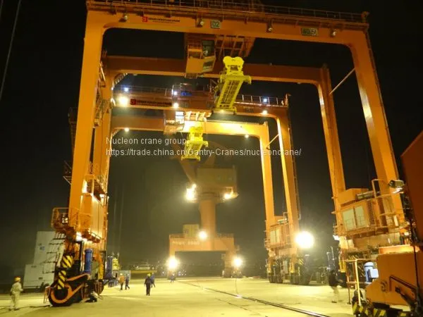 RTG Crane Container Rubber Tire Gantry Crane 35T 80T 200T photo-3