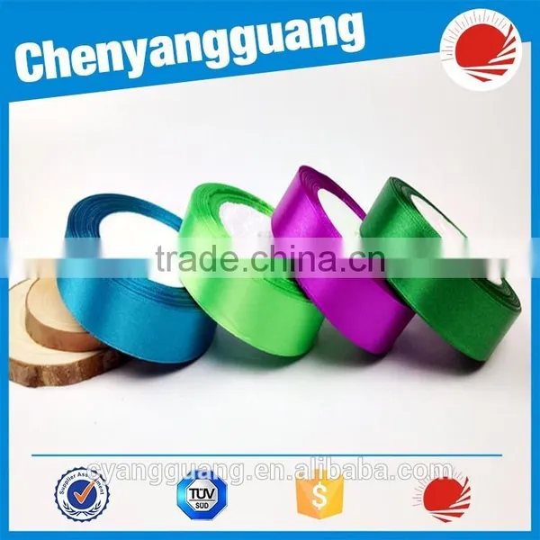 Shenzhen Supply 1 Inch Single Side Satin Ribbon photo-5