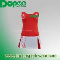Custom Sublimated Printing Logo Netball Jersey photo-2