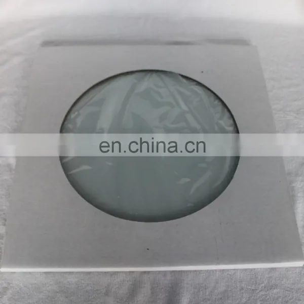 Tempered glass clock with sublimation coating