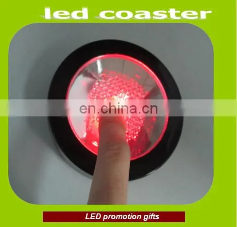 Flashing Led Coaster Light up Pad Bar Accessories photo-3