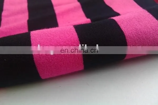 Winfar Textile Printed 30s Viscose (Vortex) Yarn Dyed Rayon Spandex Jersey Knitting Fabric photo-3