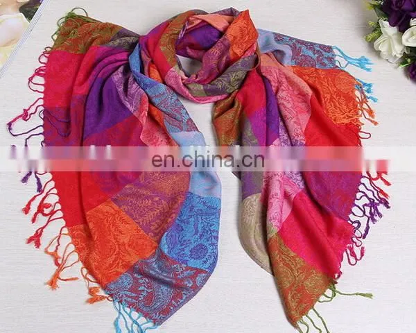 Blanket Grid Tartan Taasels Cape Oversize Winter Warmer Scarf Women Fashion Jewelry photo-4