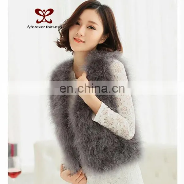 China Factory Fashion Women Sleeveless Fur Coat Women Fur Coat Jacket for Wholesale