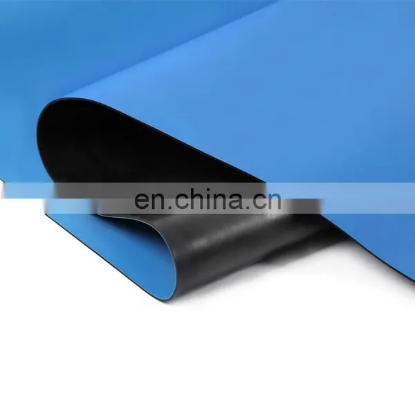 Small MOQ Acceptable 2 Layer 2mm Thickness Black Durable Esd Table Rubber Mat photo-3