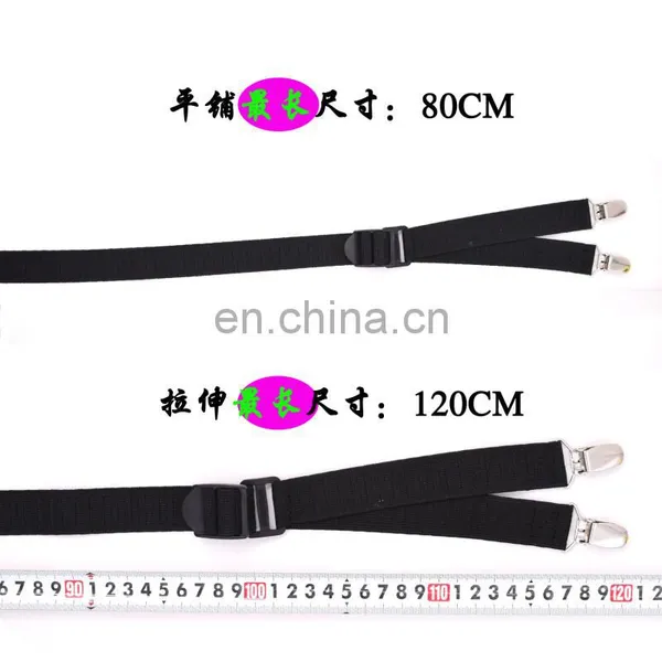 2017 Yiwu Longkang Wholesale Fashion Metal Button Stretching Shirt Stays Adjustable Size Suspender Most Protective Garter Belts photo-3