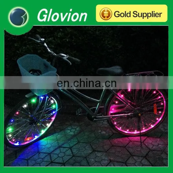 Glovion flashing light for bike hot selling flashing spoke light bicycle wheel light