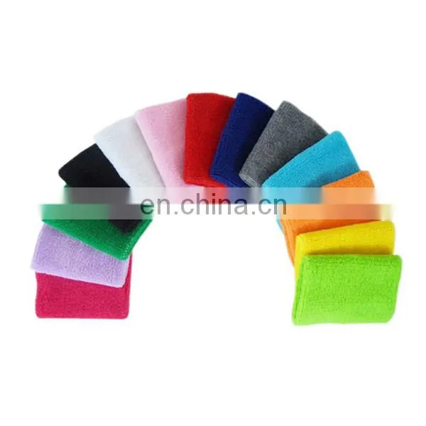 2017 Fashion OEM Cotton Terry Sports Wristband With Logo photo-6