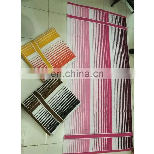 China Wholesale Jacquard Velour Durable Beach Towel , Bath Towel With Transfer Printing Border photo-4