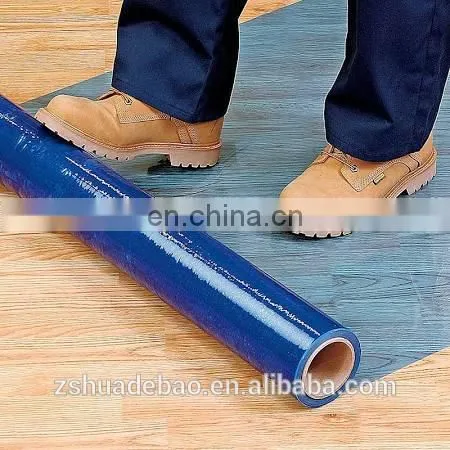 Adhesive Plastic Floor Carpet Protective PE Film photo-4