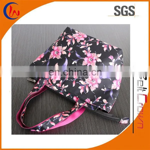 2017 New Style 450D Polyester Shopping Bag Customized Fashion Polyester Bag photo-6