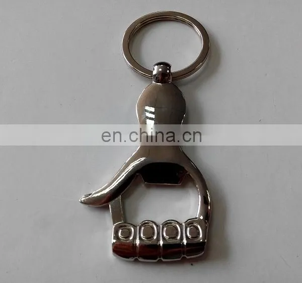 Mental Bottle Opener Key Chain With Lovely Design of Palm photo-4