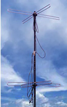 High Gain Double Cross Horizontal Polarization Antenna / FM Transmission Antenna