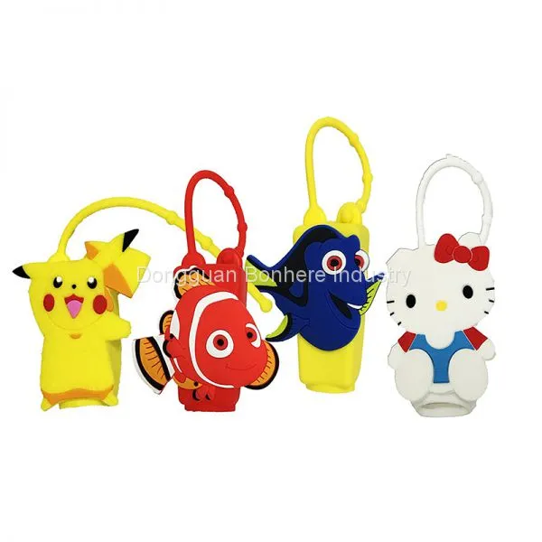 Promotion 30ml Hand Sanitizer Bottle Holder Silicone Pocketbac Holders photo-4