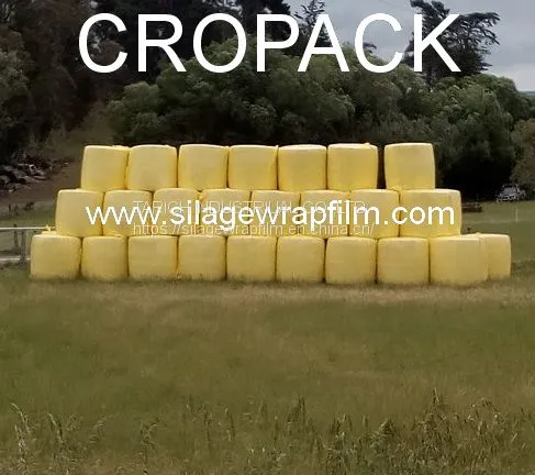 Silage Wrap - CROPACK 750 - Yellow Color