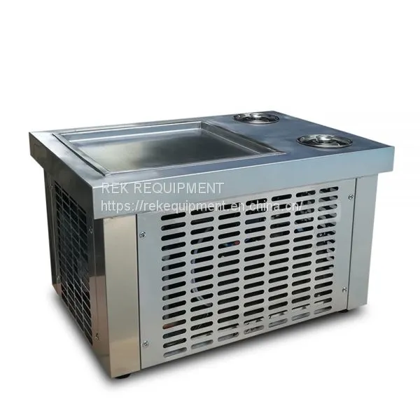 Hot Sale Fried Ice Cream Machine/instant Ice Cream Rolls Machine Single Square Pan photo-4