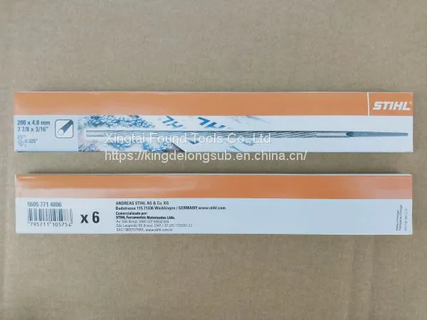 Supply STIHL Chainsaw Files Round Chain Saw Files 4.0mm - 5.5mm photo-2