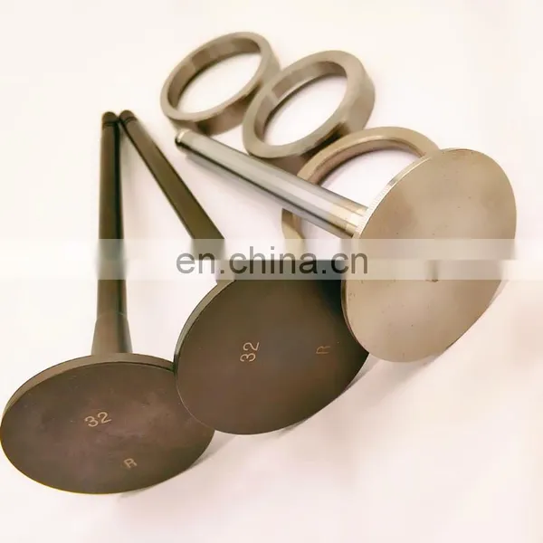 For Deutz F4L1011F BF401011F F3L1011F F2L1011F 27P5 40P5 0428-0350 04280350 Black Nitrided Intake Inlet Engine Valves Inserts photo-2