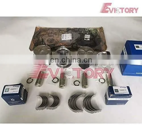 for Perkins 404D 404C Engine Bearing Gasket Piston & Ring Set photo-2