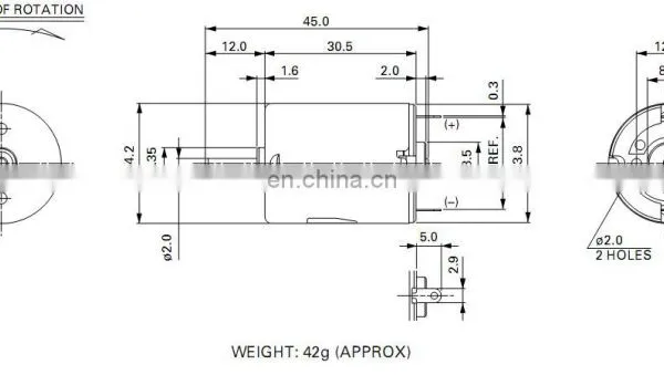 RC-280SA DC Motor for Pump, Toys photo-3