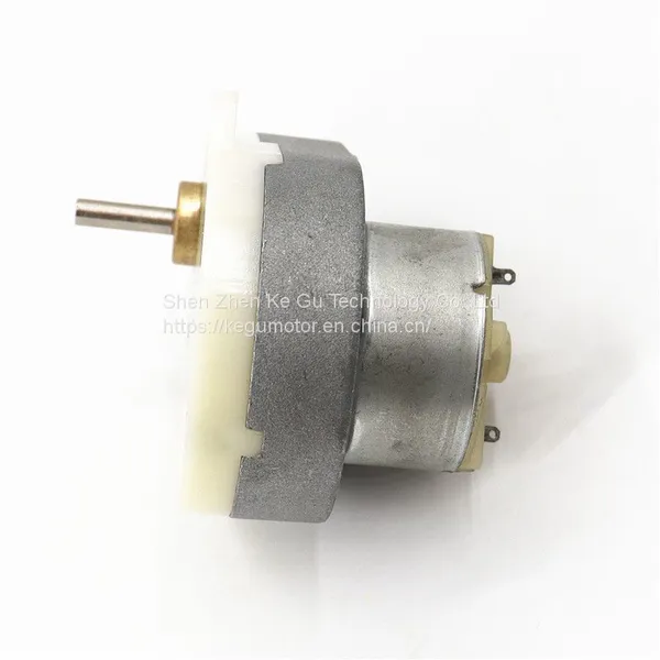 48mm 9v 12v 100rpm Electric dc Brush Reduction Gear Motor for Automatic Cooker photo-2