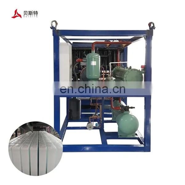 Industrial Big 5t Automatic Ice Making Block Machine 1 Ton Ice Block Making Machine South Africa photo-5