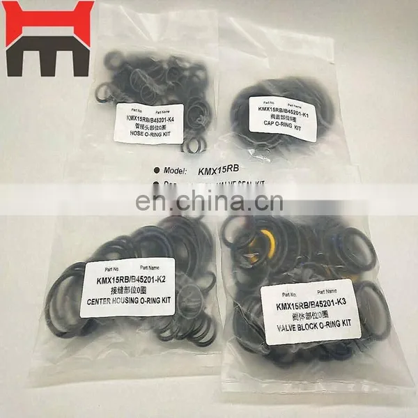 KMX15RB Control Valve SEAL KIT for Sany SY305LC SY335LC Excavator Main Control Valve Spare Parts Rubber Online Support Provided photo-5