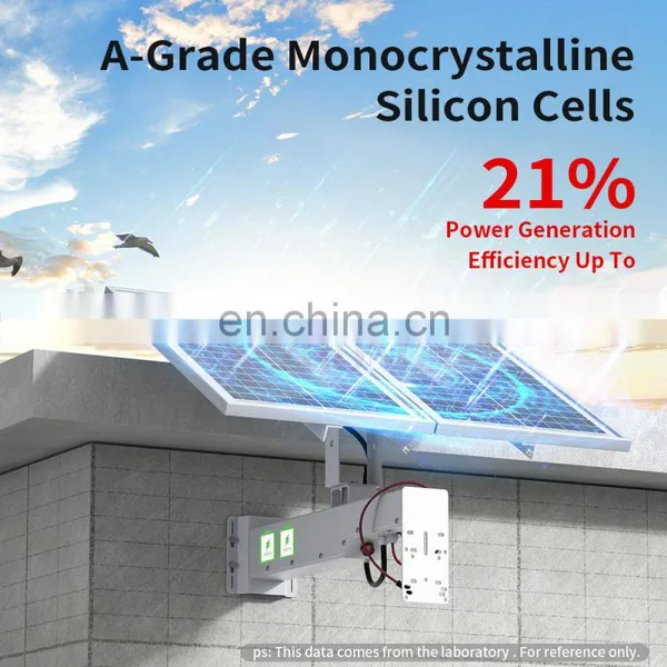 Solar System Off-grid Energy Storage System Lithium Battery for Home Farm Island Outdoor 4G Router Lighting Surveillance Camera photo-4