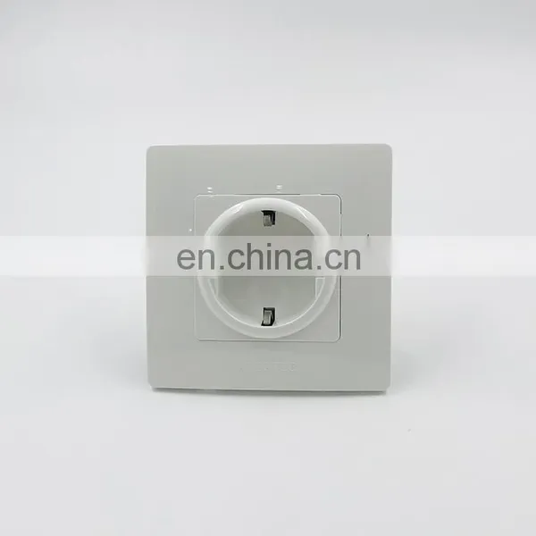 Afortec Hot Selling French Standard White Wall Power Socket White Senior Socket Household and Hotel Wall Socket photo-5