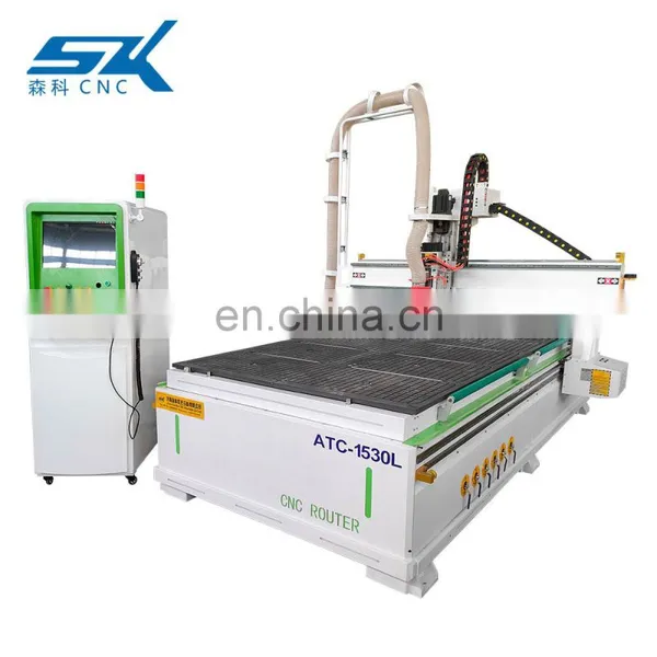 1325 ATC CNC Wood Router MDF Cutting Wooden Furniture Multi Heads Straight Line ATC CNC Router 3D CNC Wood Carving Machine photo-2