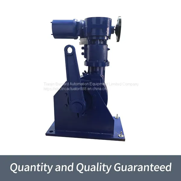 Intelligent Induced Draft Fan Actuator B+RS1000/K105H High-power Angular Stroke Electric Actuator photo-5
