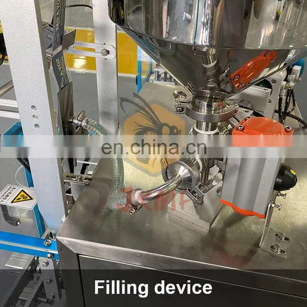 Automatic 500ml Milk Pouch Packing Machine Liquid Fresh Milk Packet Packing Machine Price photo-4