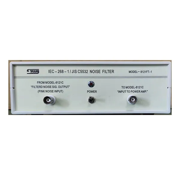 8121FT-1 Noise Filter IEC60268-1 IEC60065 8121FT-1